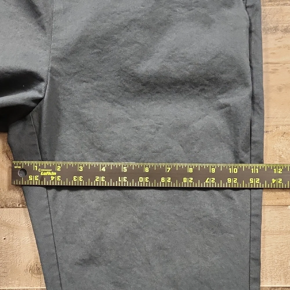 Eileen Fisher Boot Cut Flare‎ Pants Womens 8 Gray Organic Cotton